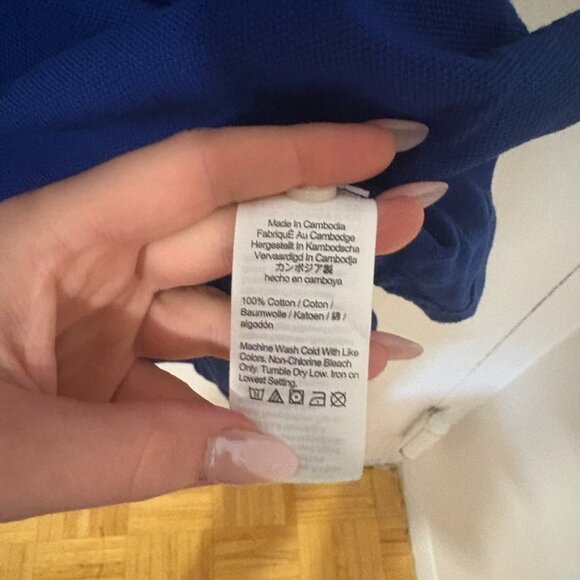 NWT J Crew 100% Cotton Polo Shirt - Picture 3 of 3